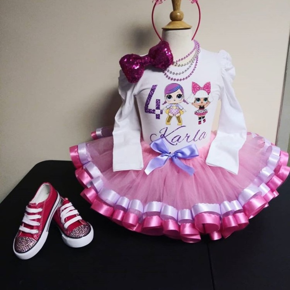 Full Birthday Tutu Outfit Sets for all ages